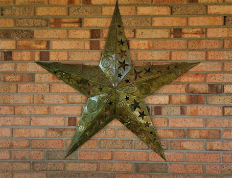 metal stars on the outside of houses|large decorative stars.